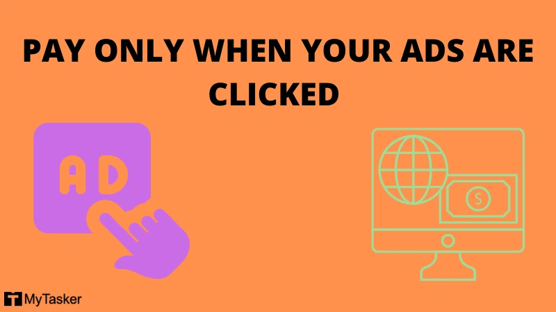 pay only when ads are clicked concept